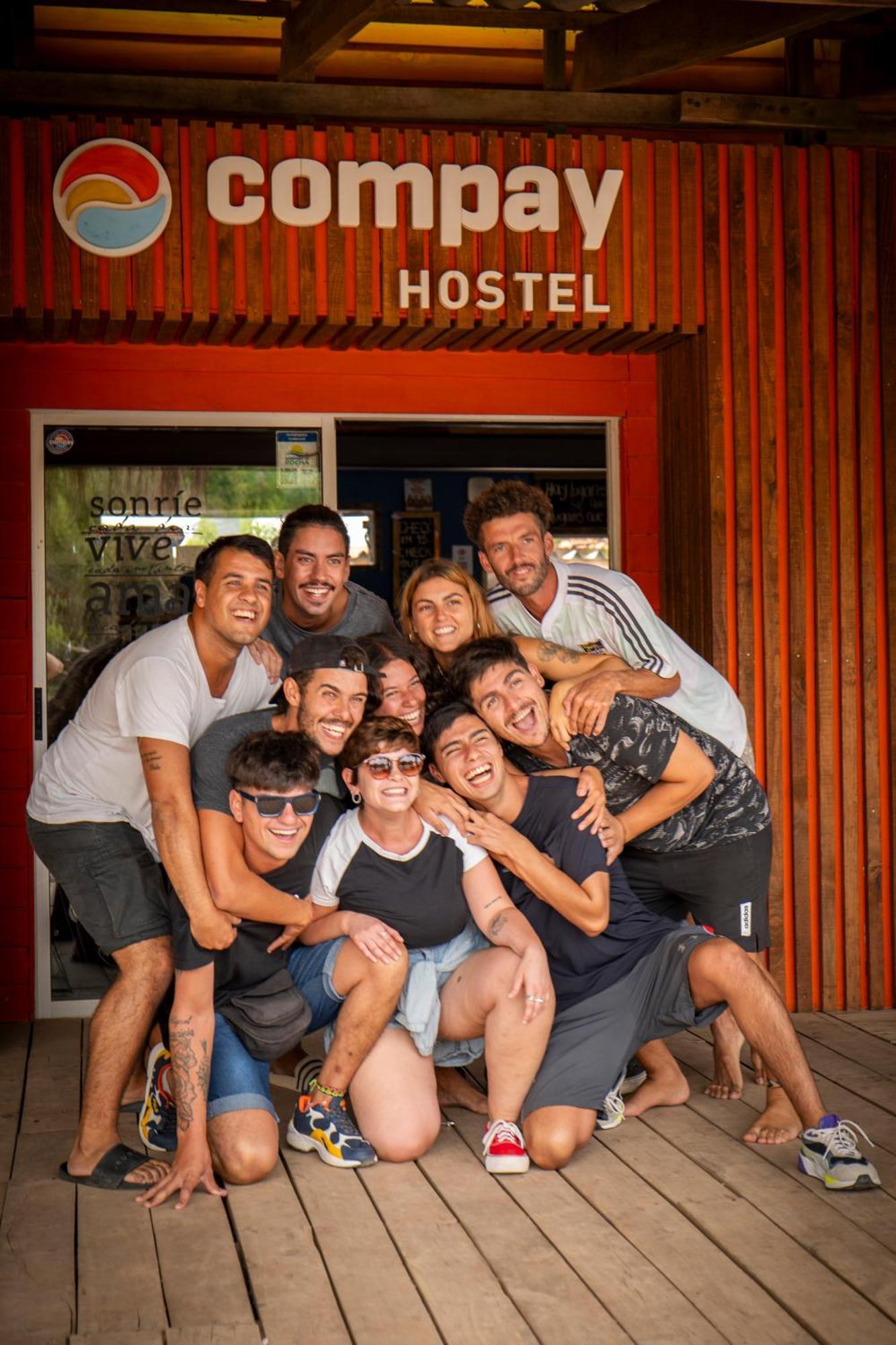 Compay Hostel Punta Del Diablo Exteriör bild