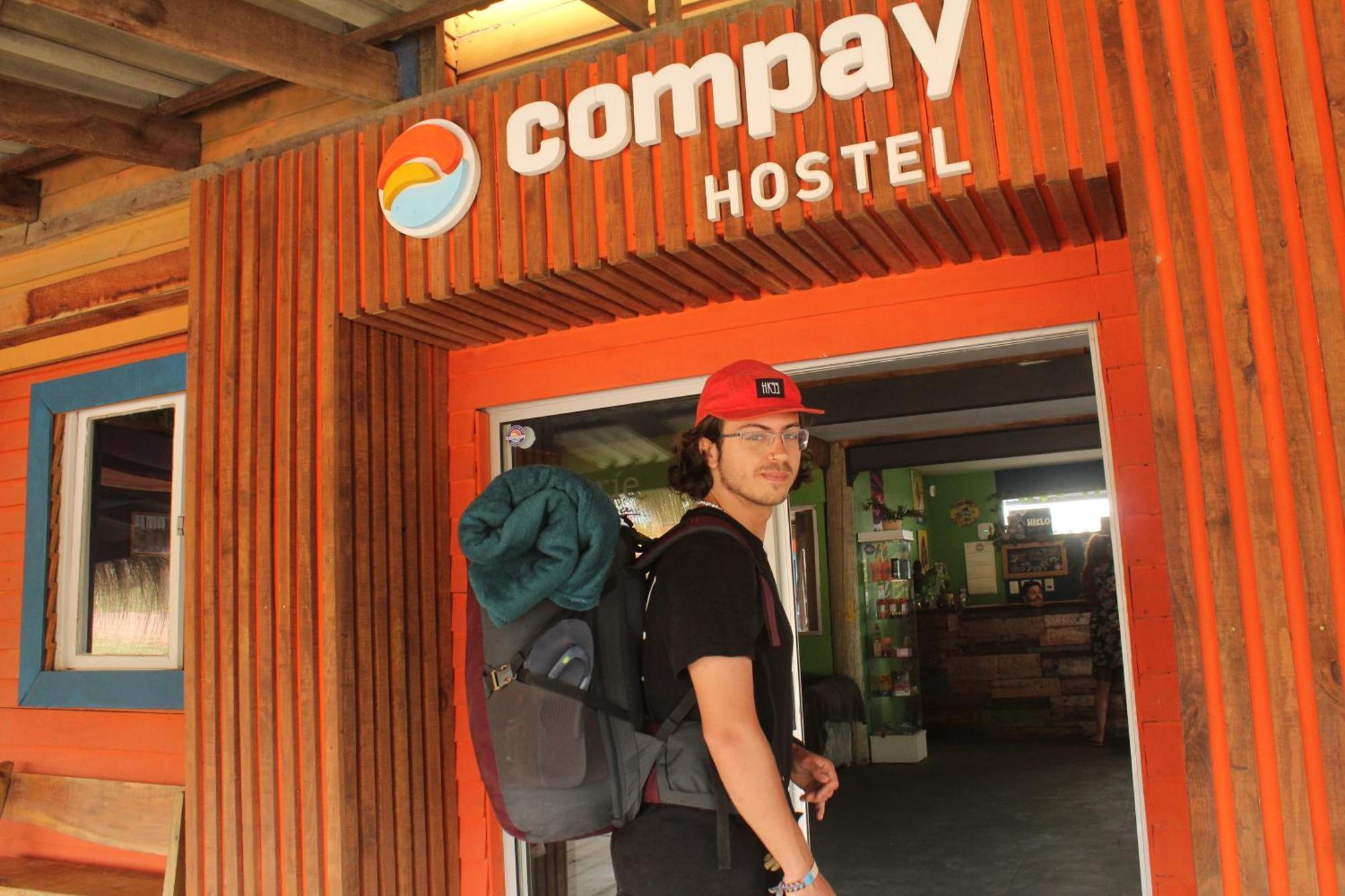 Compay Hostel Punta Del Diablo Exteriör bild